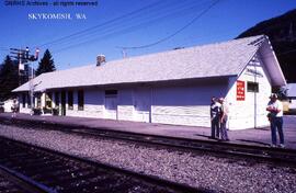 Great Northern Depot at Skykomish, Washington, undated