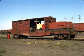 Great Northern Railway MOW X3308 at Spokane, Washington in 1977.