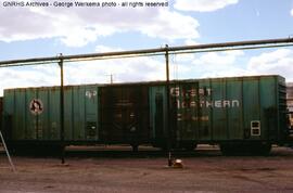 Great Northern Boxcar 210023 at Albuquerque, New Mexico, 1978