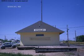 Great Northern Depot at Stanley, North Dakota, undated