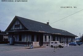 Great Northern Depot at Anacortes, Washington, undated