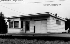 Great Northern Depot at Sedro Woolley, Washington, undated