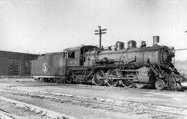 Great Northern Steam Locomotive 1373 at Hillyard, Washington, undated