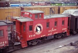 Great Northern Railway Caboose X-307  at Seattle, Washington.