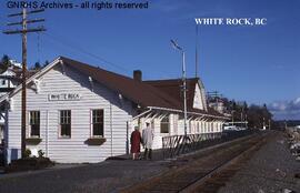 Great Northern Depot at White Rock, British Columbia, undated