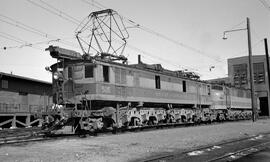Great Northern Electric Locomotive 5015 at Appleyard, Washington, undated