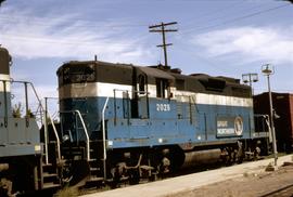 Great Northern Railway 2025 at Great Falls, Montana in 1969.