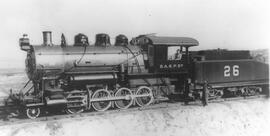 Butte, Anaconda and Pacific Railway Steam Locomotive 26, undated