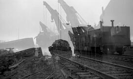 Great Northern Crane at Quincy, Washington, undated