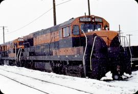 Great Northern Railway 2504 at Wenatchee, Washington in 1969.