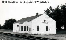 Great Northern Depot at Hancock, Minnesota, 1968