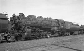 Great Northern Steam Locomotive 3397 at Saint Cloud, Minnesota in 1958.