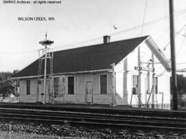 Great Northern Depot at Wilson Creek, Washington, undated