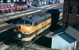 Great Northern Railway 424D at Berwin, Illinois in 1962.