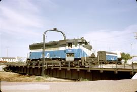 Great Northern Railway 426 at Havre, Montana in 1969.