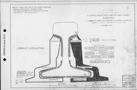 Great Northern Railway Standard Signal Plans; Installation of Insulated Rail Joints , 1917