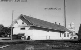 Great Northern Depot at Hutchinson, Minnesota, undated