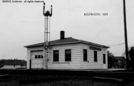 Great Northern Depot at Keewatin, Minnesota, undated