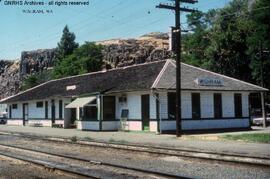 Spokane, Portland, and Seattle Railway Depot at Wishram, Washington, undated