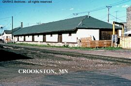 Great Northern Depot at Crookston, Minnesota, undated