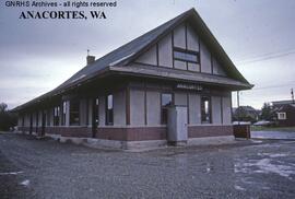 Great Northern Depot at Anacortes, Washington, undated