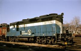 Great Northern Railway 2005 at Minneapolis Junction, Minnesota in 1970.