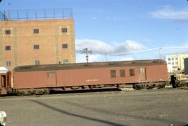 Great Northern Railway Outfit car X7811 at Helena, Montana in 1972.