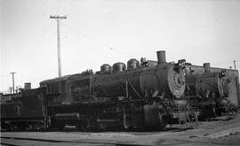 Great Northern Steam Locomotive 811 at Superior, Wisconsin in 1956.