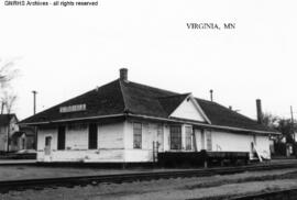 Great Northern Depot at Virginia, Minnesota, undated