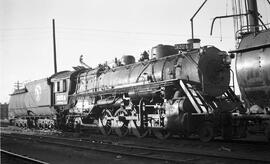 Great Northern Steam Locomotive 3224 at Minneapolis Junction, Minnesota in 1957.