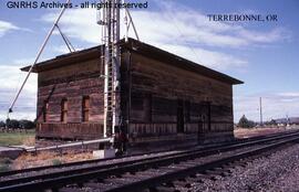 Spokane, Portland, and Seattle Railway Station Building at Terrebonne, Oregon, undated