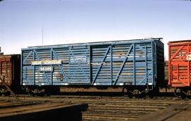 Great Northern Railway Great Northern Railway Stock car 56385,  at Blue, Billings in Montana. at ...