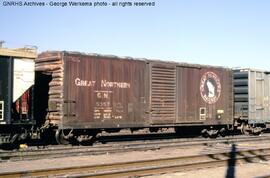 Great Northern Boxcar 5357 at Albuquerque, New Mexico, 1980