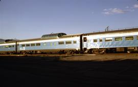 Great Northern Railway Passenger Car 1334 at Wenatchee, Washington in 1970.