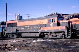 Great Northern Railway 2518 at Minneapolis, Minnesota in 1969.