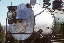 Great Northern Railway 1147 at Wenatchee, Washington in 1969.