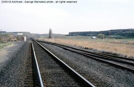 Great Northern Sign at Irby, Washington, 1987