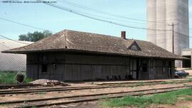 Great Northern Depot at Arlington, South Dakota, 1980