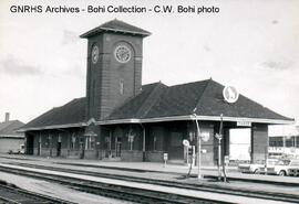 Great Northern Depot at Fargo, North Dakota, 1968