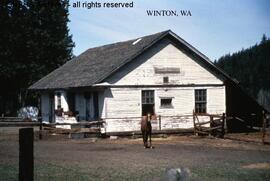 Great Northern Depot at Winton, Washington, undated