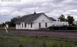 Great Northern Depot at Froid, Montana, 1993