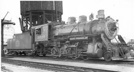 Spokane, Portland, and Seattle Railway Steam Locomotive 362 at Portland, Oregon, 1946