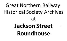 Go to Great Northern Railway Historical Society Archives at Jackson Street Roundhouse, Saint Paul, Minn...