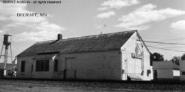 Great Northern Depot at Degraff, Minnesota, undated