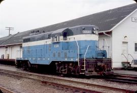 Great Northern Railway 623 at Bellingham, Washington in 1969.