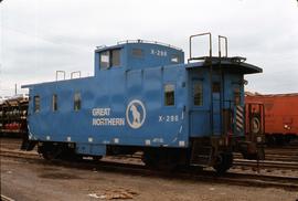 Great Northern Railway Caboose X-296.