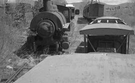 Nevada County Narrow Gauge Railroad Museum Museum Yard at Nevada City, California, undated