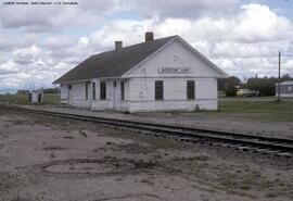 Great Northern Depot at Medicine Lake, Montana, 1993