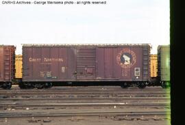 Great Northern Boxcar 5113 at Belen, New Mexico, 1980