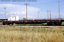Great Northern Flatcar 66066 at Boulder, Colorado, 1965